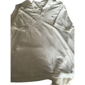 Tommy Bahama Shirt Men XL Pique Cotton Polo Marlin Embroidery Classic‎